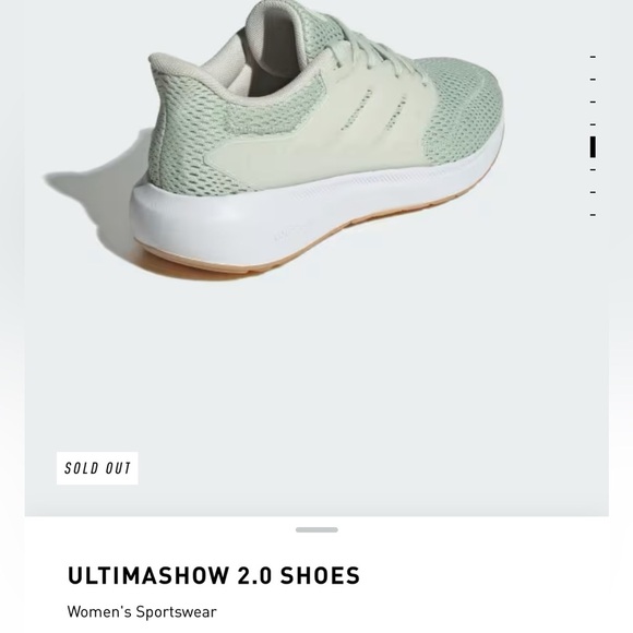 Adidas Ultimashow 2.0 Women's Shoes - Light Green - Picture 10 of 13